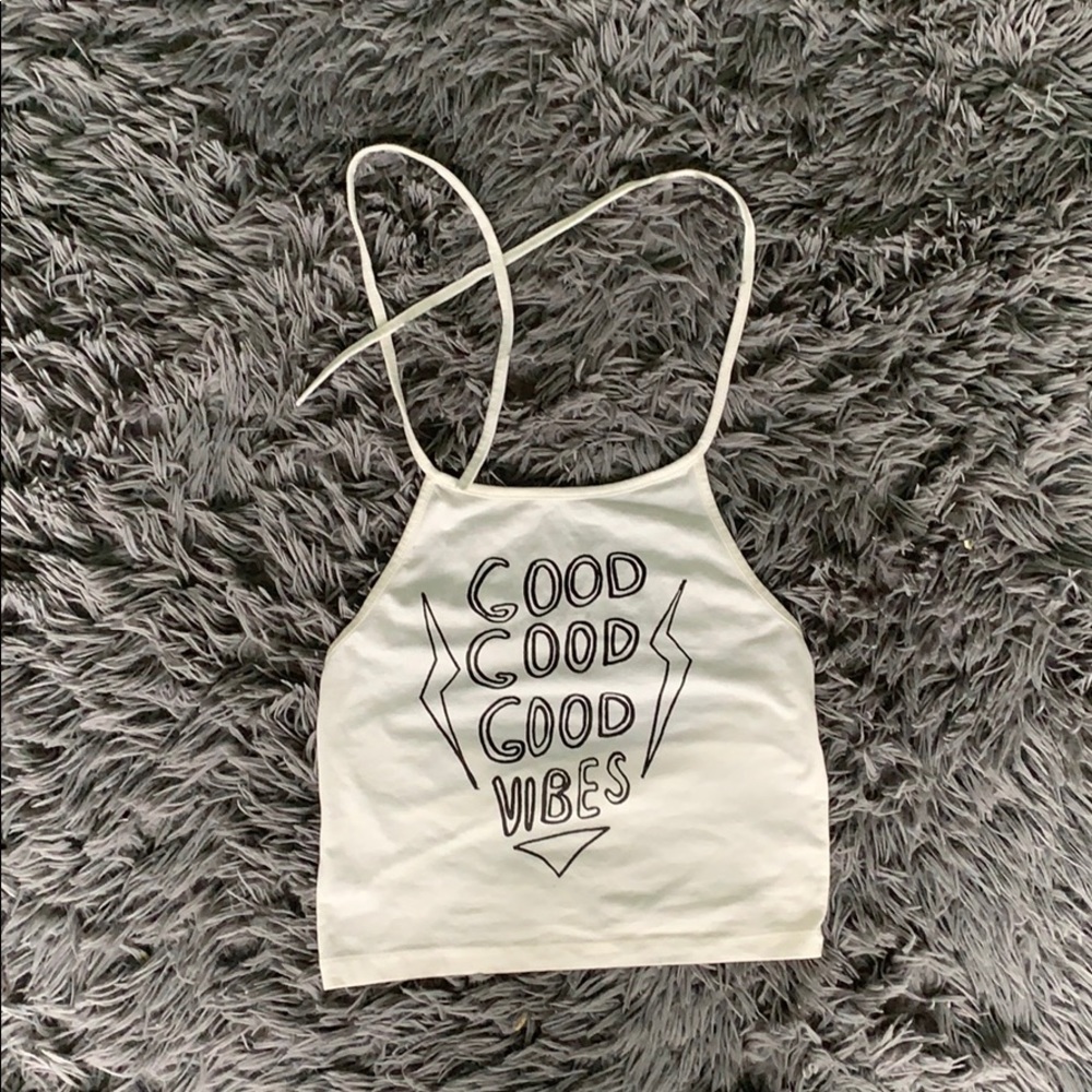 Good Good Good Vibes Crop Top!